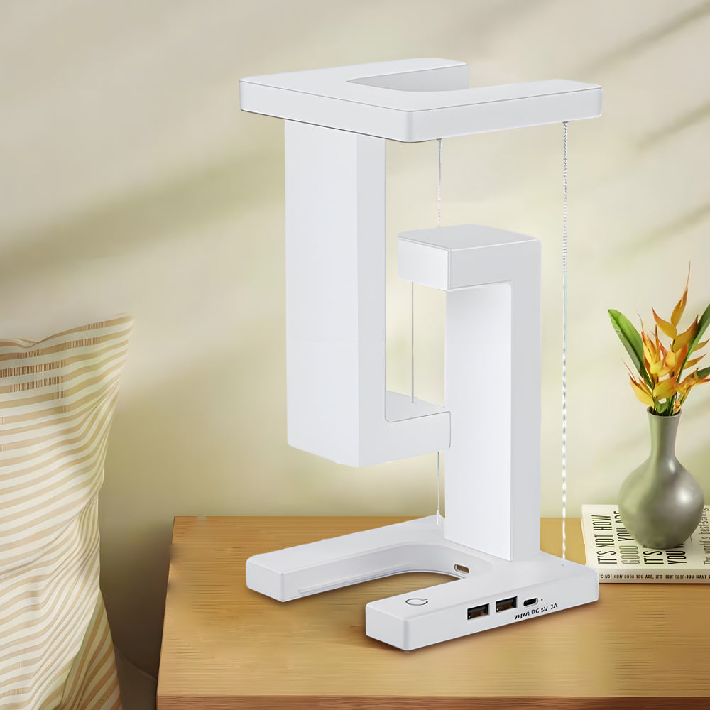 Lampe de Chevet suspendue avec chargeur sans fil intégré