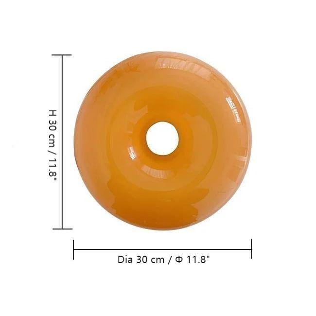 Applique Murale et Lampe de Table au Design Bauhaus Donut