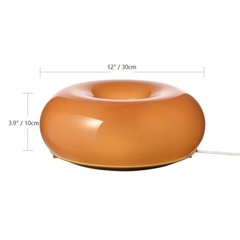 Applique Murale et Lampe de Table au Design Bauhaus Donut