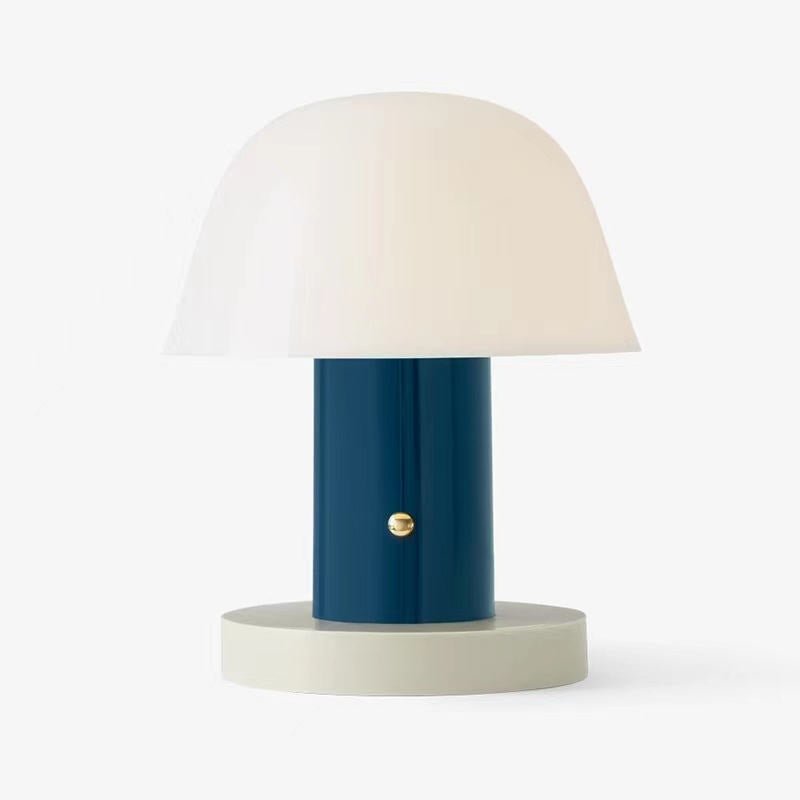 Lampe de chevet en forme de champignon