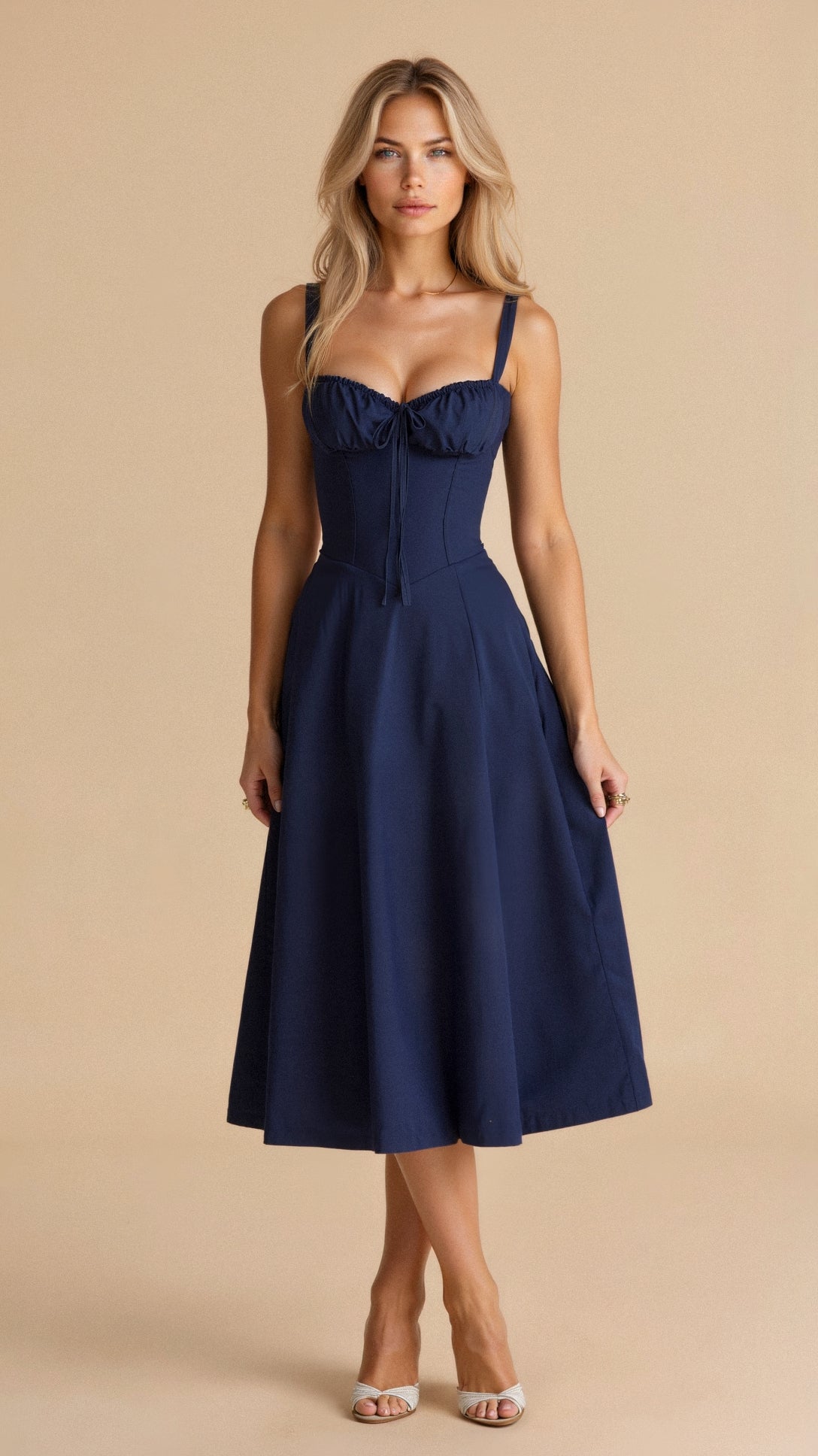 Léa - Robe cintrée - Design bustier