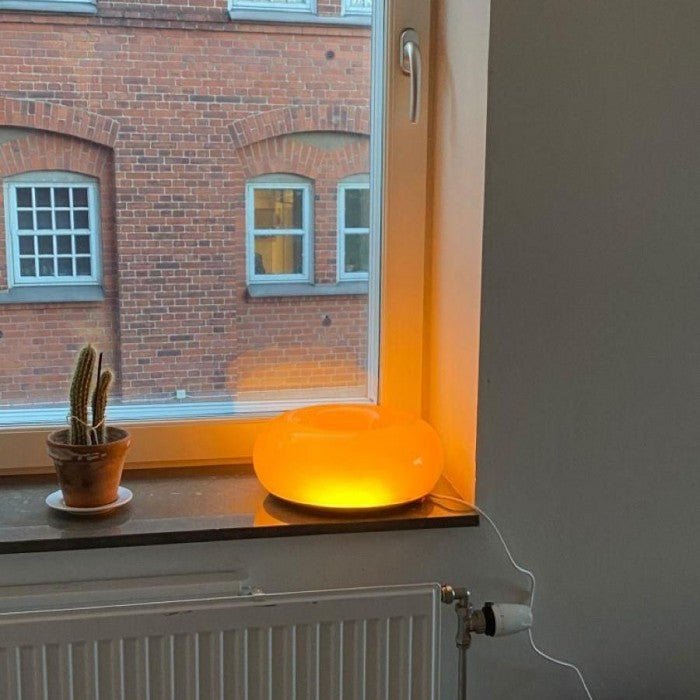 Applique Murale et Lampe de Table au Design Bauhaus Donut
