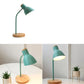 Lampe Macaron - Lampe de bureau torche pour enfant avec abat-jour en métal