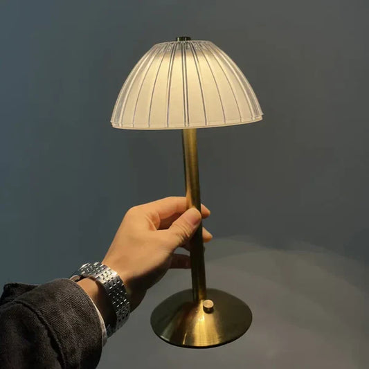 Lampe de Chevet sans fil en cristal élégant