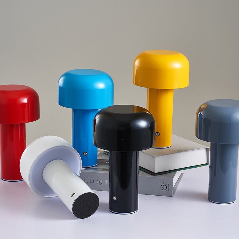 Lampe de Chevet sans fil en forme de champignon à l'italienne