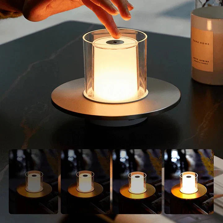 Lampe de Chevet moderne à bougie à induction