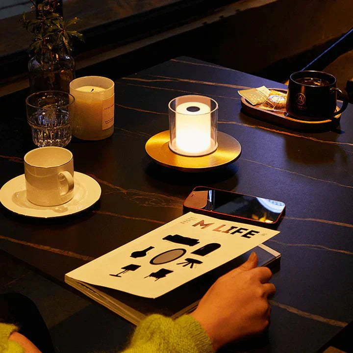 Lampe de Chevet moderne à bougie à induction