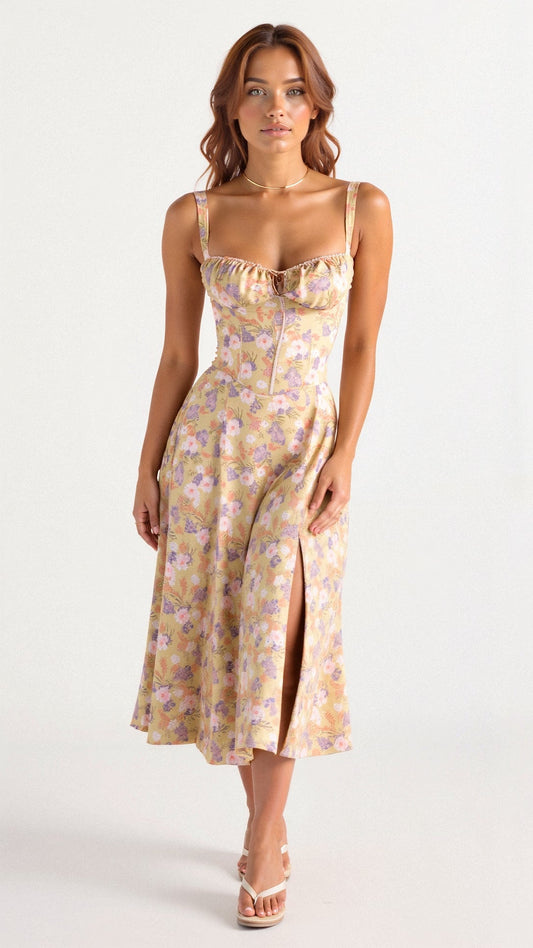 Léa - Robe cintrée - Design bustier