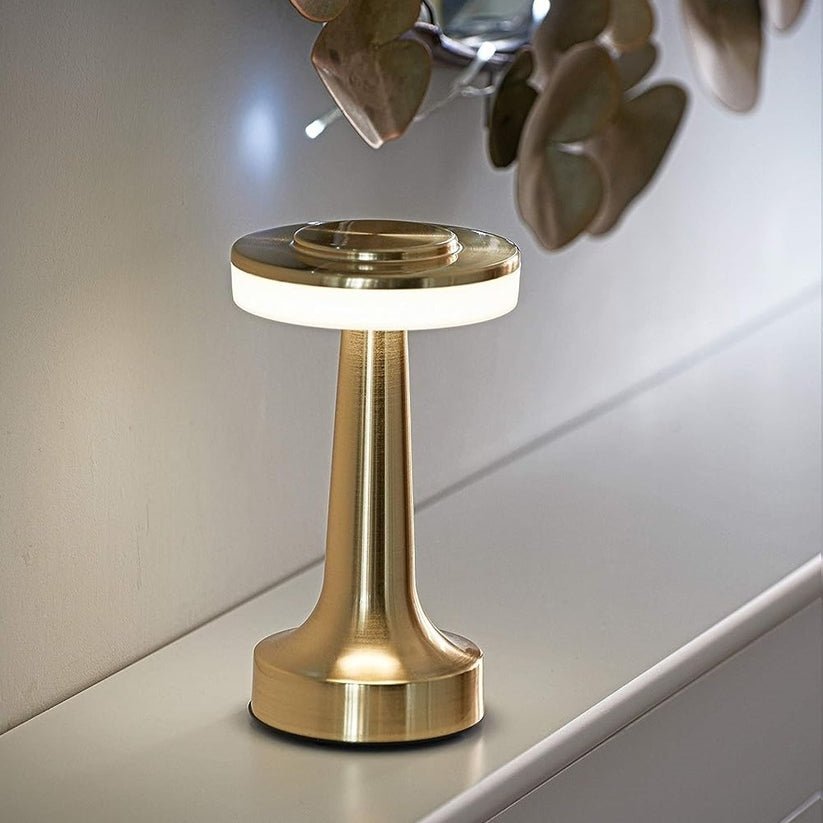 Lampe de Chevet à piles avec design excentré
