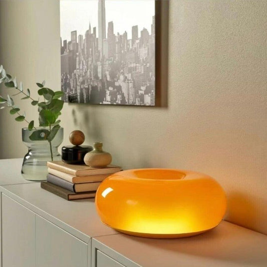 Applique Murale et Lampe de Table au Design Bauhaus Donut